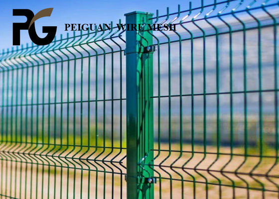 Outdoor V Mesh Security Fencing