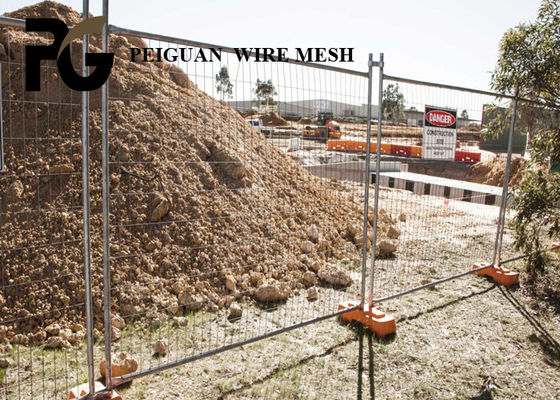 De verwijderbare Draad van het Bouw Tijdelijke Schermende Gegalvaniseerde Staal