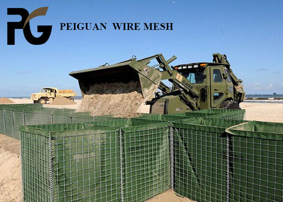 Zink Met een laag bedekte -Bastionmuur Explosiebestendig voor Kenia