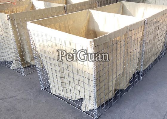Mil 3 Hete Ondergedompelde Gegalvaniseerde 1.0x1.0x10m  Bastionbarrière
